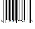 Barcode Image for UPC code 036172076413