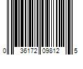 Barcode Image for UPC code 036172098125