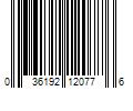 Barcode Image for UPC code 036192120776