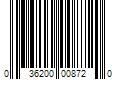 Barcode Image for UPC code 036200008720