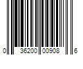 Barcode Image for UPC code 036200009086