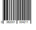 Barcode Image for UPC code 0362001004211