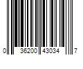 Barcode Image for UPC code 036200430347