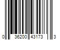 Barcode Image for UPC code 036200431733