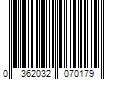 Barcode Image for UPC code 0362032070179