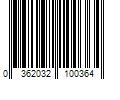 Barcode Image for UPC code 0362032100364