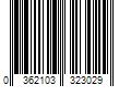 Barcode Image for UPC code 0362103323029