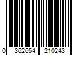 Barcode Image for UPC code 0362654210243