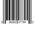 Barcode Image for UPC code 036282077942