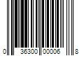 Barcode Image for UPC code 036300000068