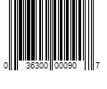 Barcode Image for UPC code 036300000907