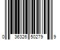 Barcode Image for UPC code 036326502799