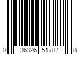 Barcode Image for UPC code 036326517878