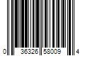 Barcode Image for UPC code 036326580094