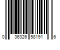 Barcode Image for UPC code 036326581916