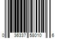 Barcode Image for UPC code 036337580106