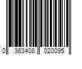 Barcode Image for UPC code 0363408020095