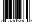 Barcode Image for UPC code 036348006459