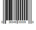 Barcode Image for UPC code 036349000098