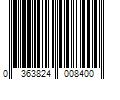 Barcode Image for UPC code 0363824008400