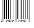 Barcode Image for UPC code 0363824016658