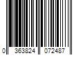 Barcode Image for UPC code 0363824072487