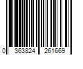 Barcode Image for UPC code 0363824261669