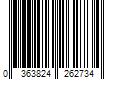 Barcode Image for UPC code 0363824262734