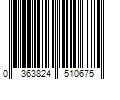 Barcode Image for UPC code 0363824510675