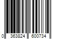 Barcode Image for UPC code 0363824600734