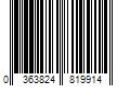 Barcode Image for UPC code 0363824819914