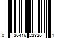 Barcode Image for UPC code 036416233251