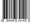 Barcode Image for UPC code 0364446841406