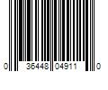 Barcode Image for UPC code 036448049110