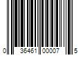 Barcode Image for UPC code 036461000075