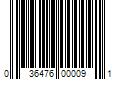 Barcode Image for UPC code 036476000091