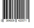 Barcode Image for UPC code 0364809420071