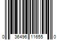 Barcode Image for UPC code 036496116550