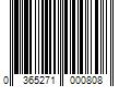 Barcode Image for UPC code 0365271000808