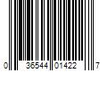 Barcode Image for UPC code 036544014227