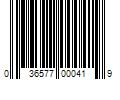 Barcode Image for UPC code 036577000419