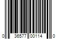 Barcode Image for UPC code 036577001140