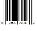 Barcode Image for UPC code 036577001263