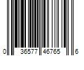 Barcode Image for UPC code 036577467656