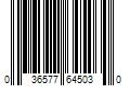 Barcode Image for UPC code 036577645030