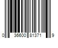 Barcode Image for UPC code 036600813719