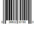 Barcode Image for UPC code 036602301900