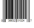 Barcode Image for UPC code 036632010247