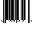 Barcode Image for UPC code 036632071125