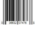 Barcode Image for UPC code 036632074768